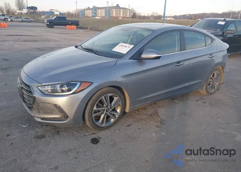 2017 Hyundai Elantra Limited from USA, damaged, VIN 5NPD84LF1HH129848